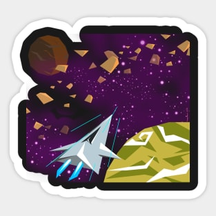 Space Ride Sticker